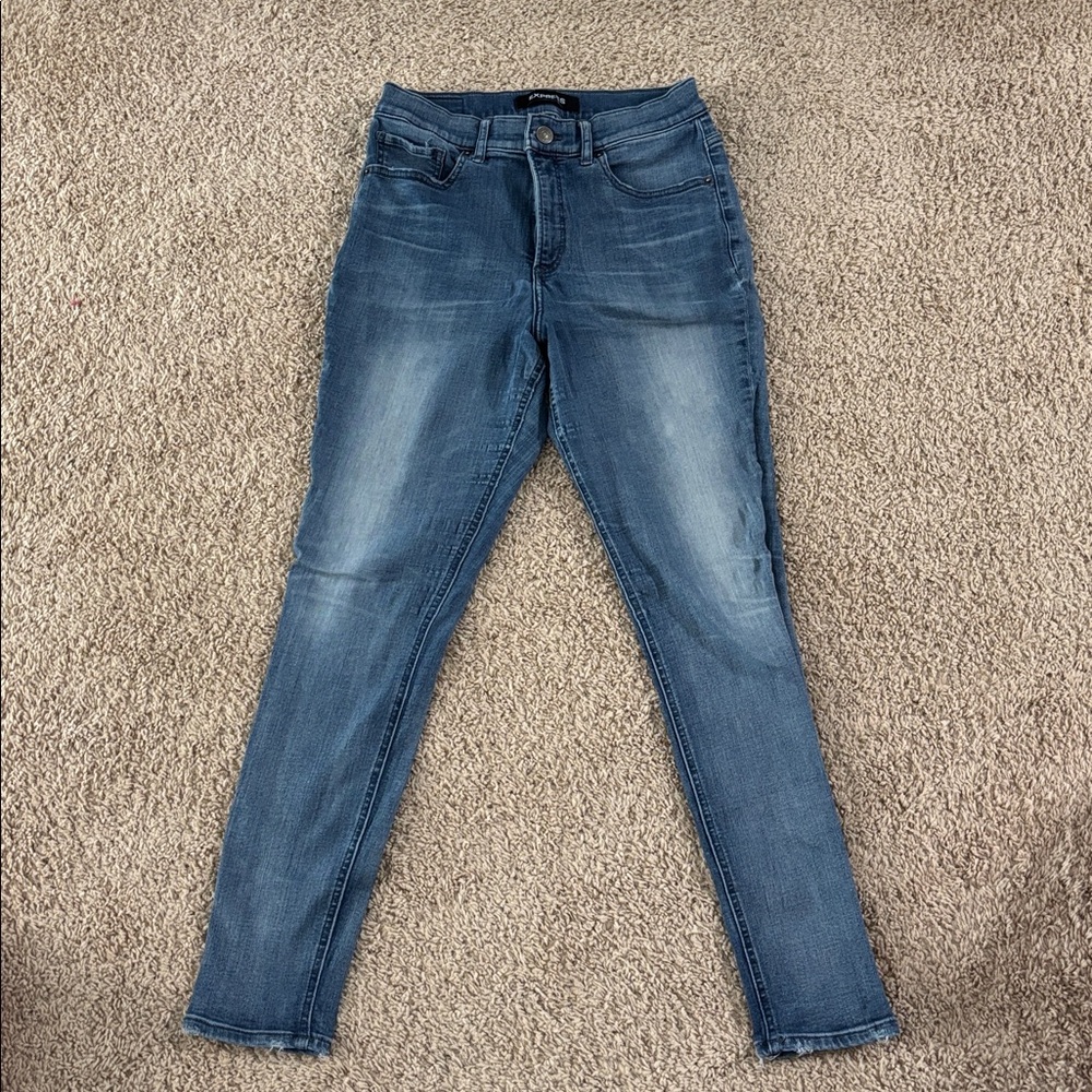Express Denim Blue Jeans